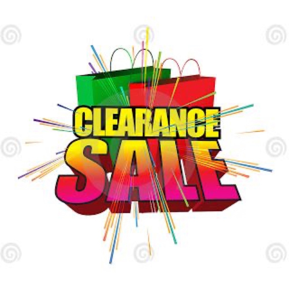 Clearance Sale!!!